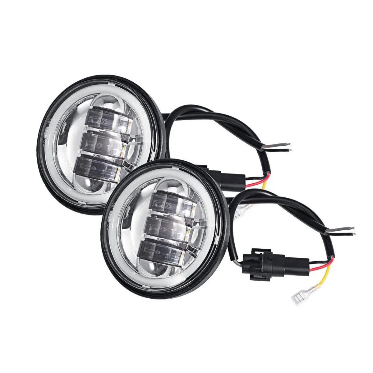 (2pcs/set) 4.5 inch LED auxiliary passing lights for Harley