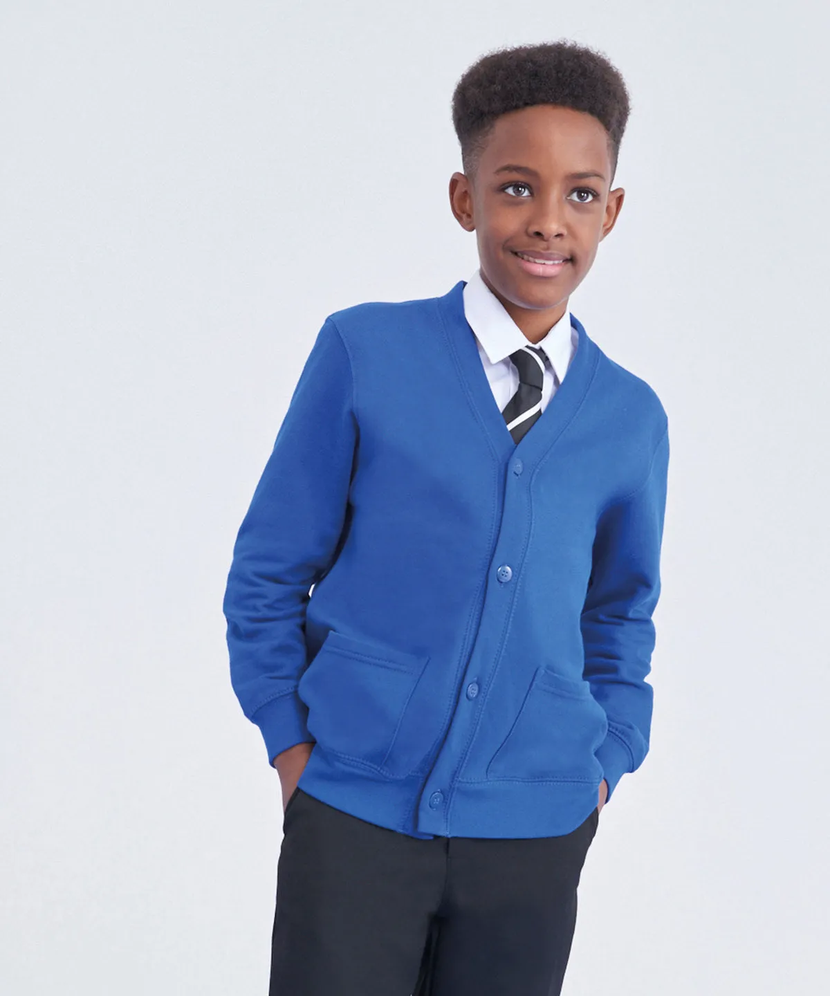 Academy Red - Kids Academy cardigan