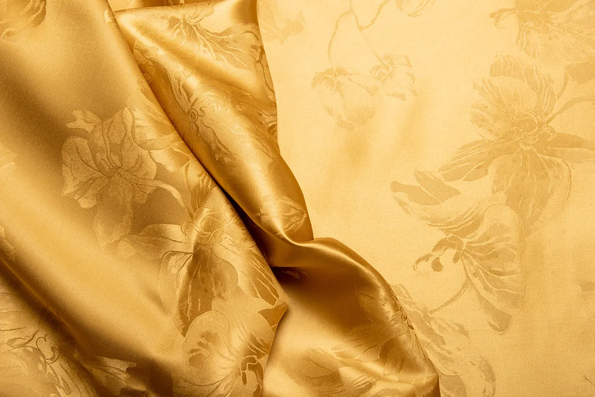 Ada Gold Pure Mulberry Silk Pillowcase