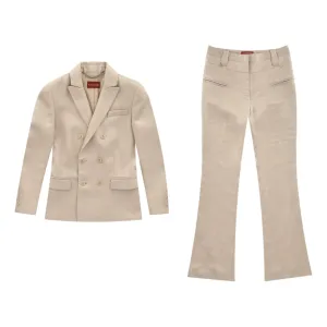 Altuzarra Two-Piece Linen Suit. Size 38FR