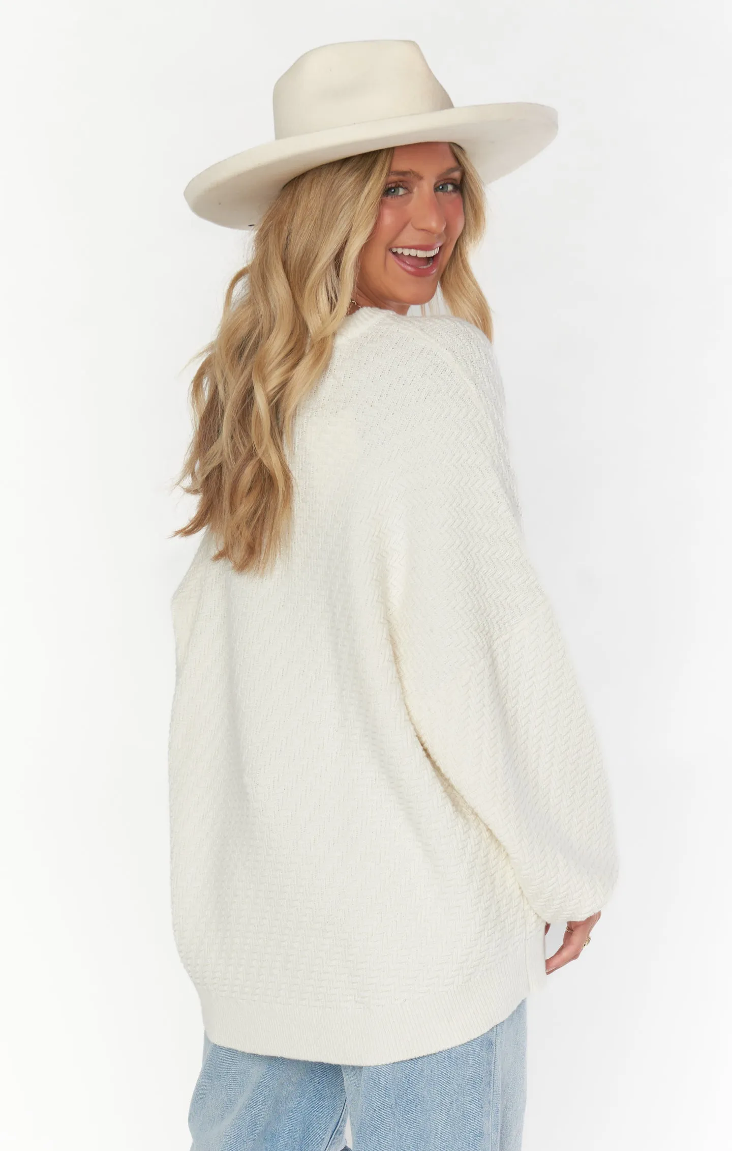 Crosby Sweater White