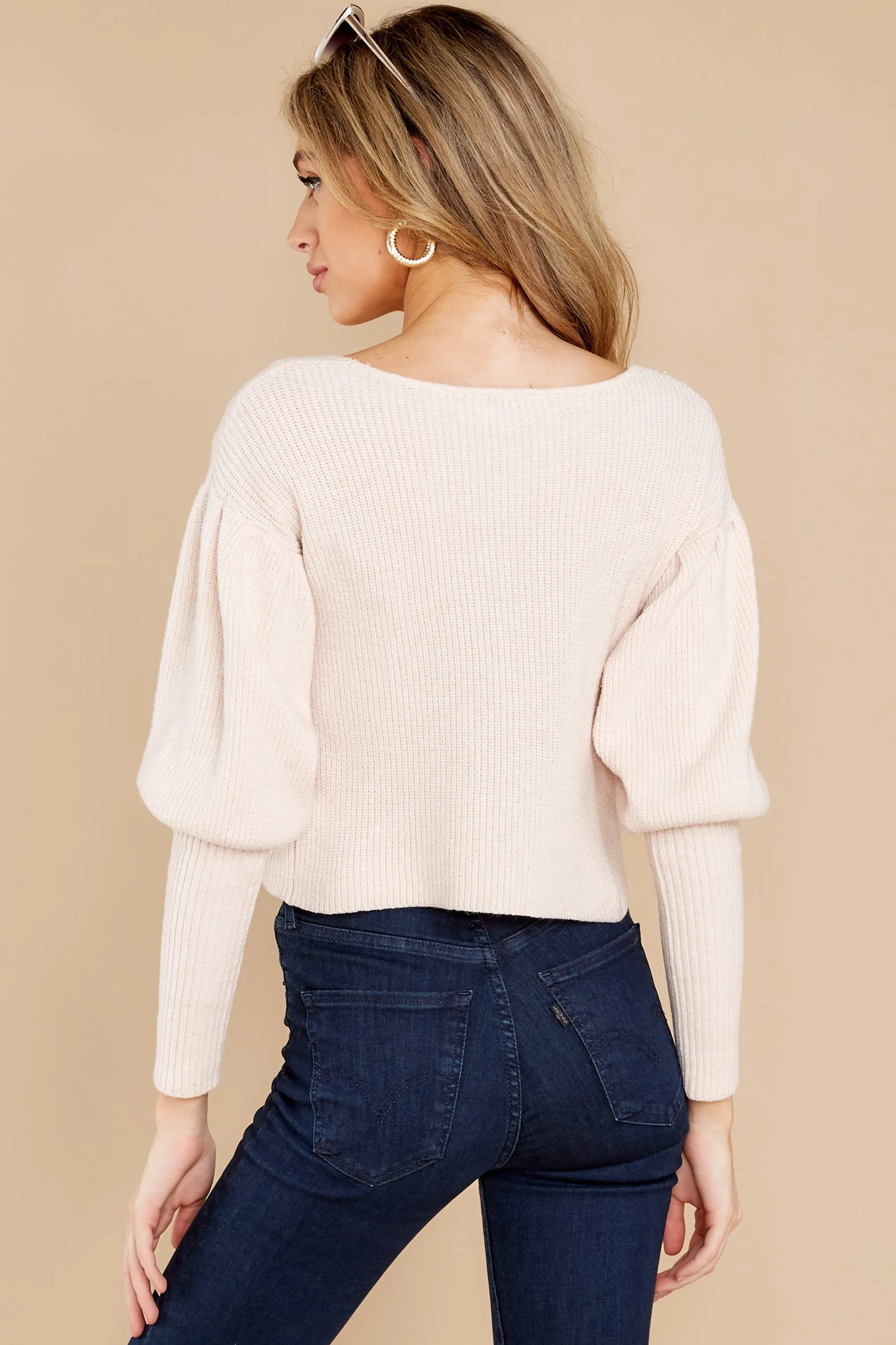 Exceptionally Dapper Ivory Sweater