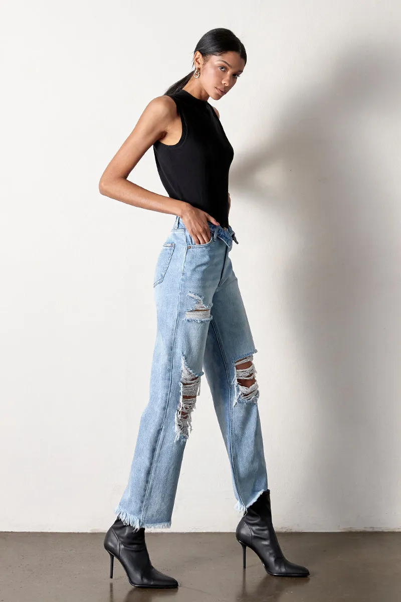 Flip Straight Jeans