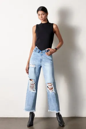 Flip Straight Jeans