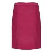 Framboise Moleskin A-Line Skirt