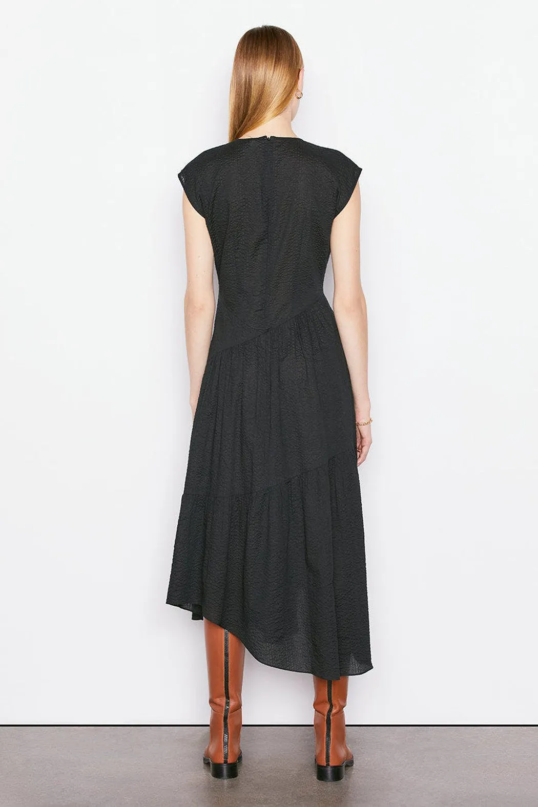 Frame - Gathered Seam Dress