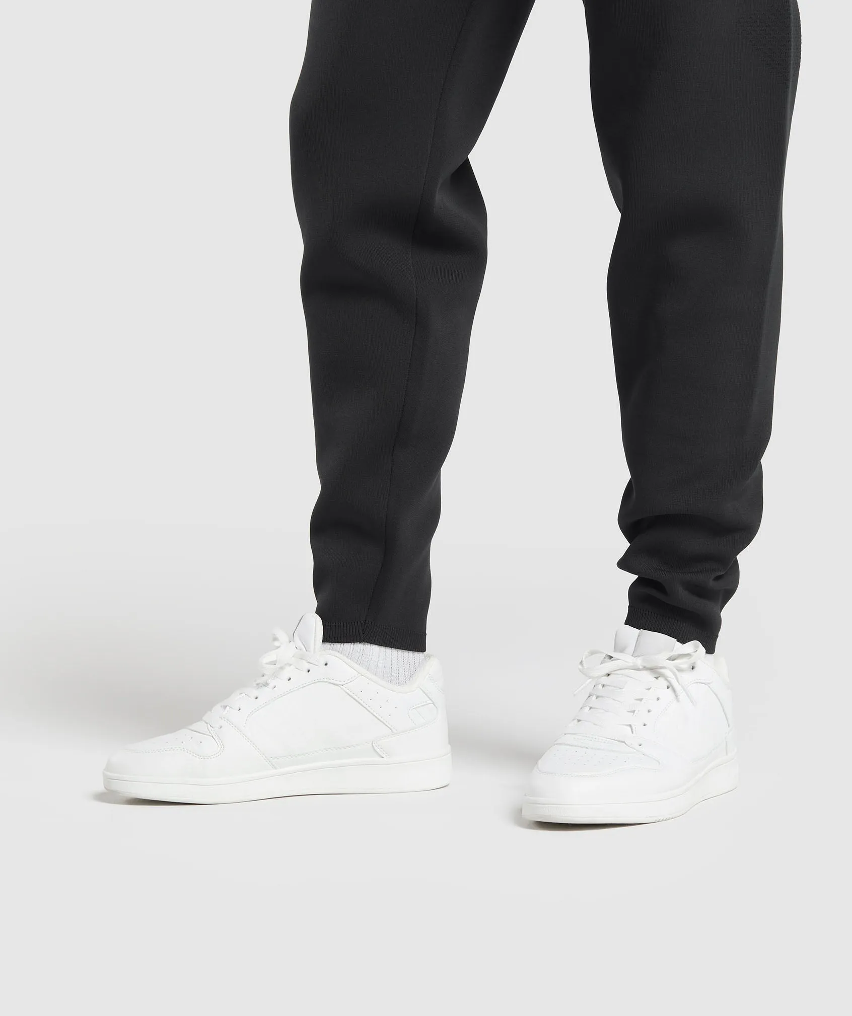 Gymshark Flat Knit Joggers - Black