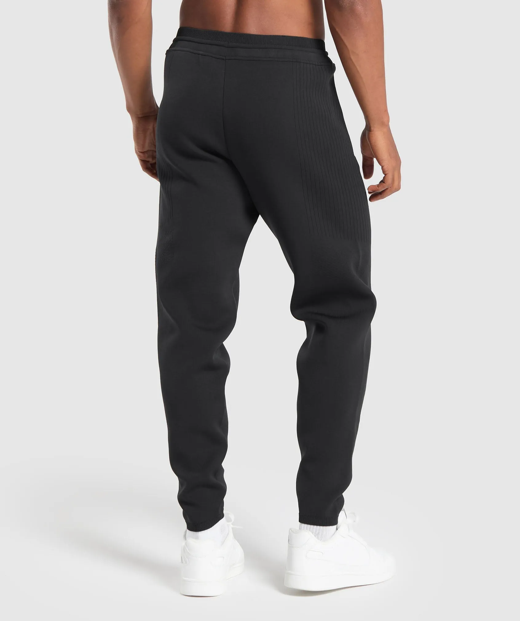 Gymshark Flat Knit Joggers - Black