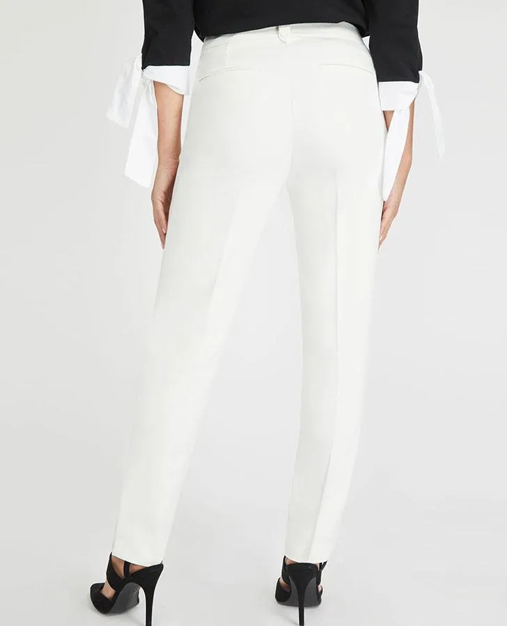 Ivory Regular Slim Leg Trousers