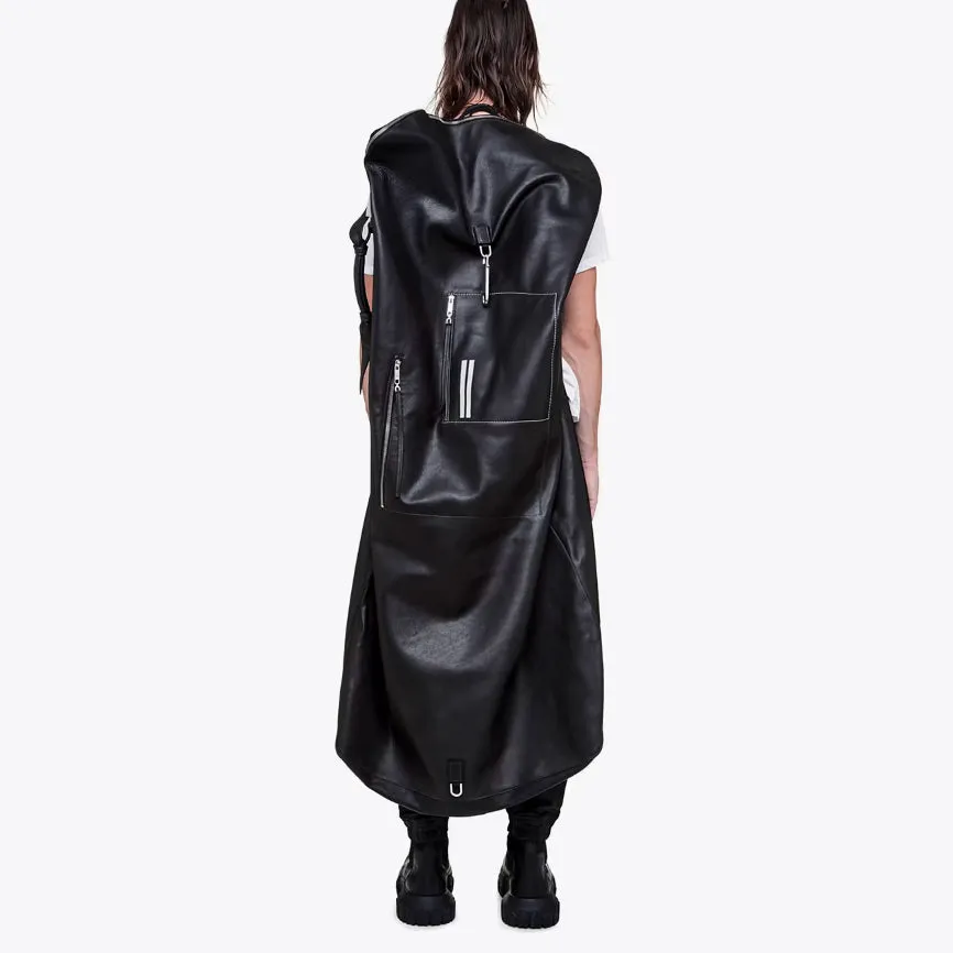 Larry Degrade Metallic Gradient and Black Leather Mega Duffle