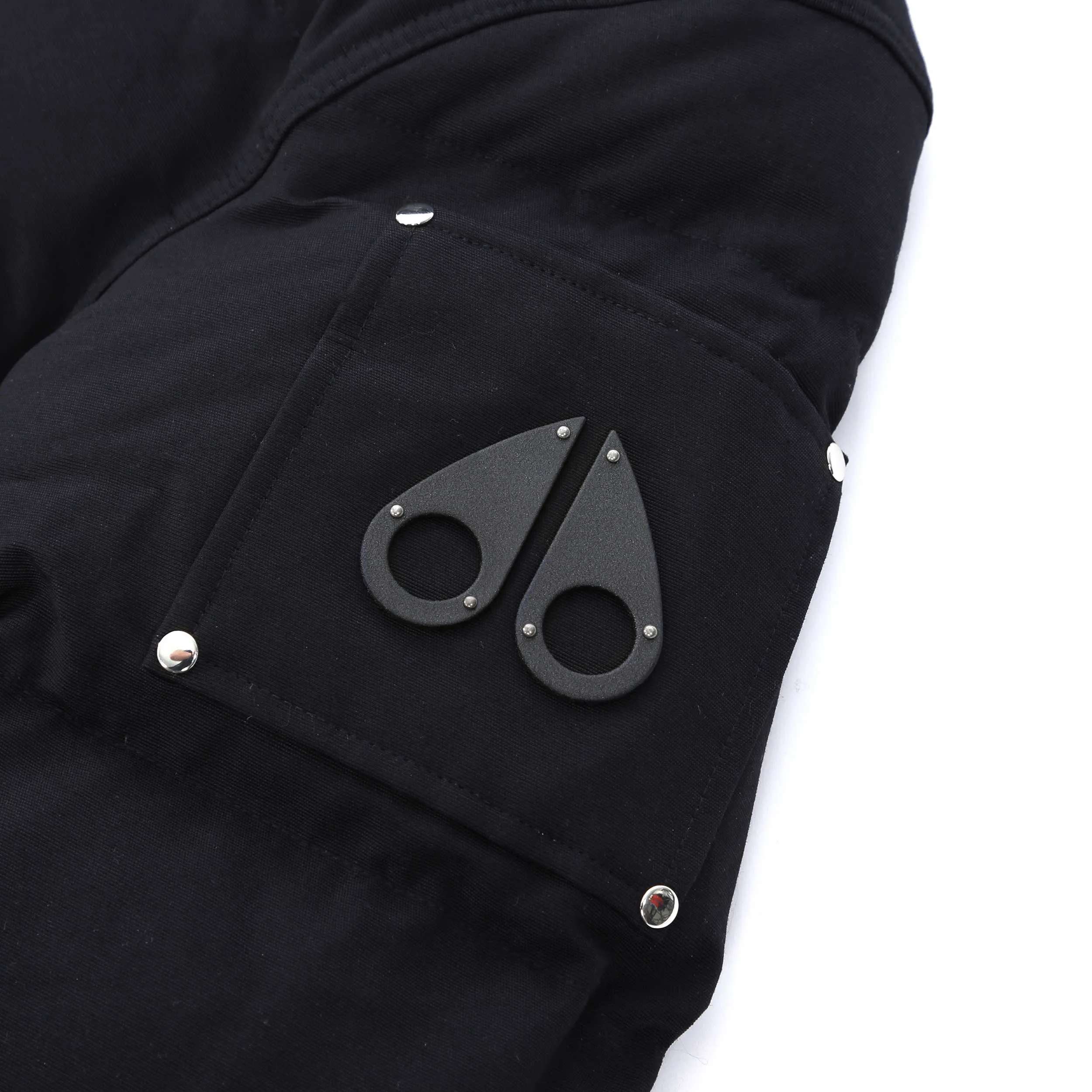 Moose Knuckles 3Q Jacket in Navy & Black Fur