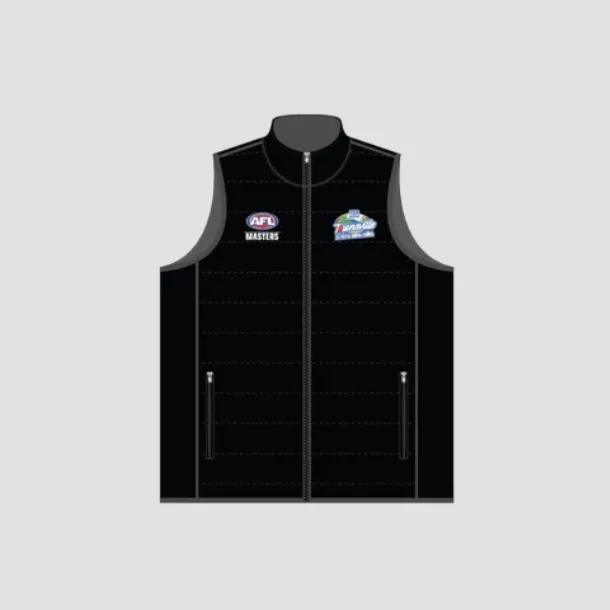 PUFFER VEST - AFL masters Townsville 2019