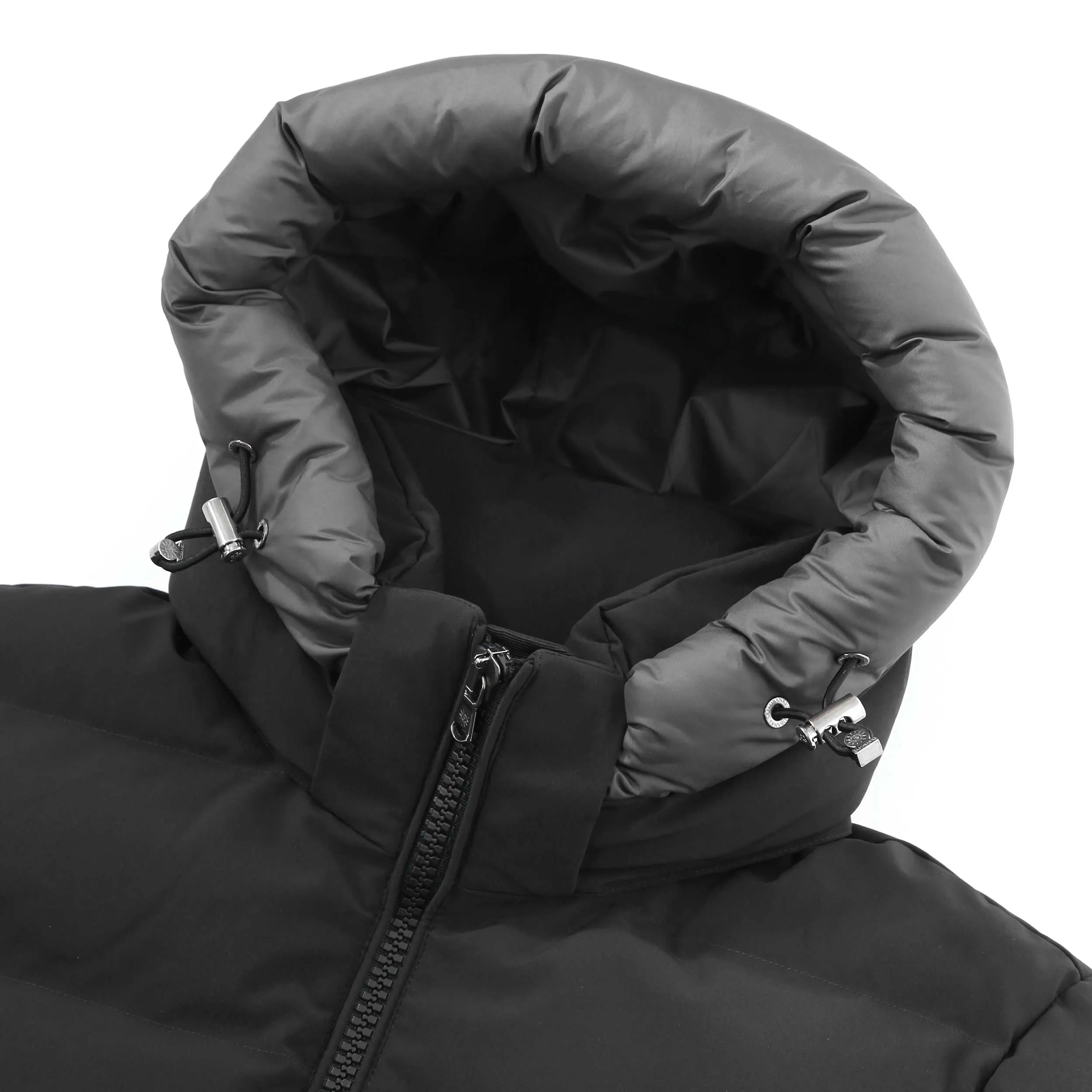 Sandbanks Banks Puffer Jacket in Black