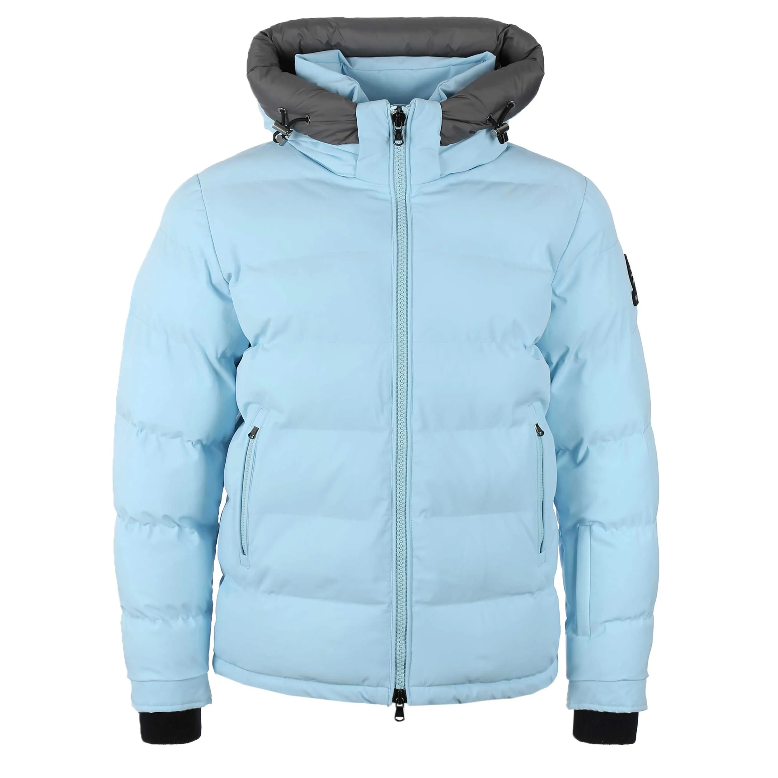 Sandbanks Banks Puffer Jacket in Crystal Blue