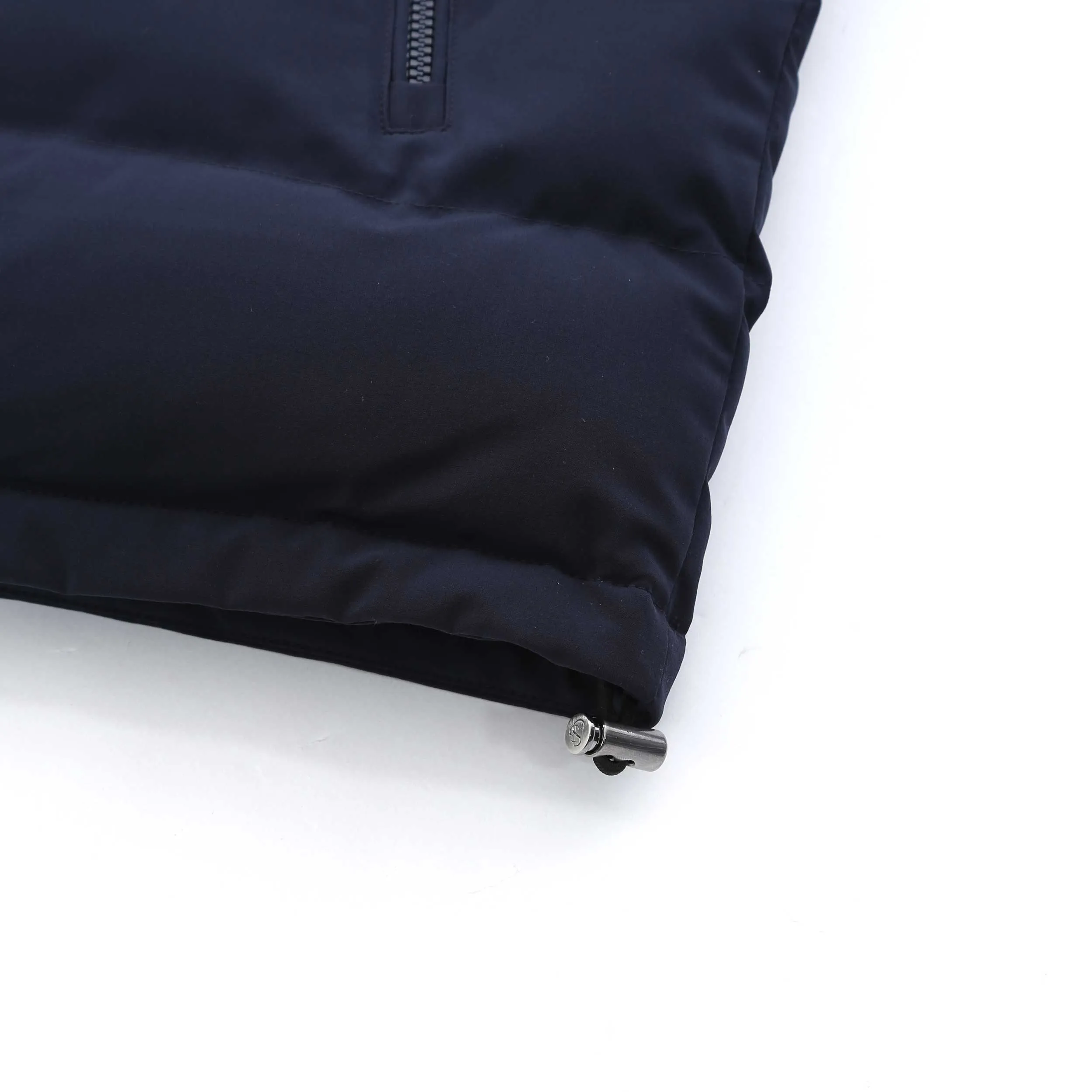 Sandbanks Banks Puffer Jacket in Navy