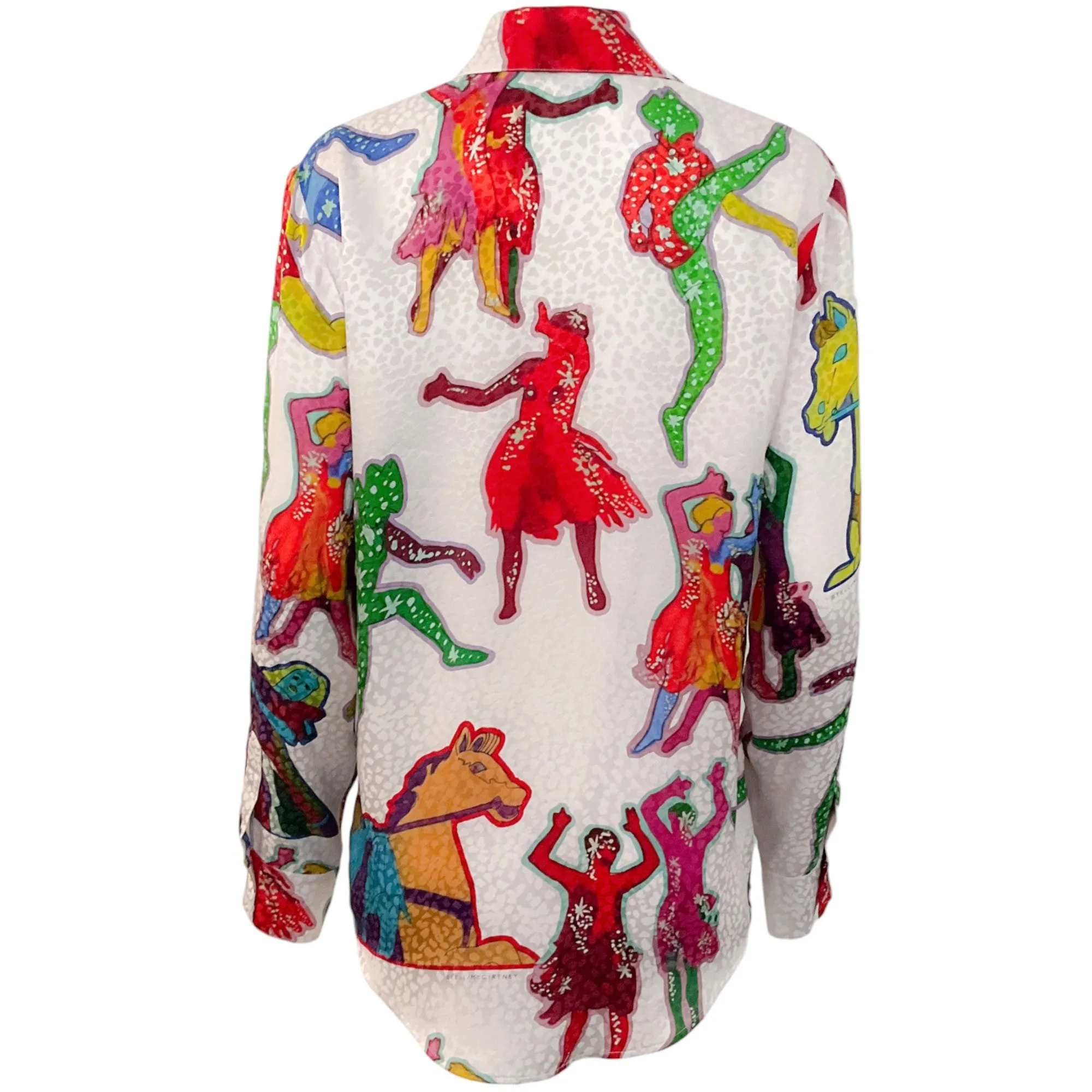 Stella McCartney The Beatles Yellow Submarine Silk Blouse