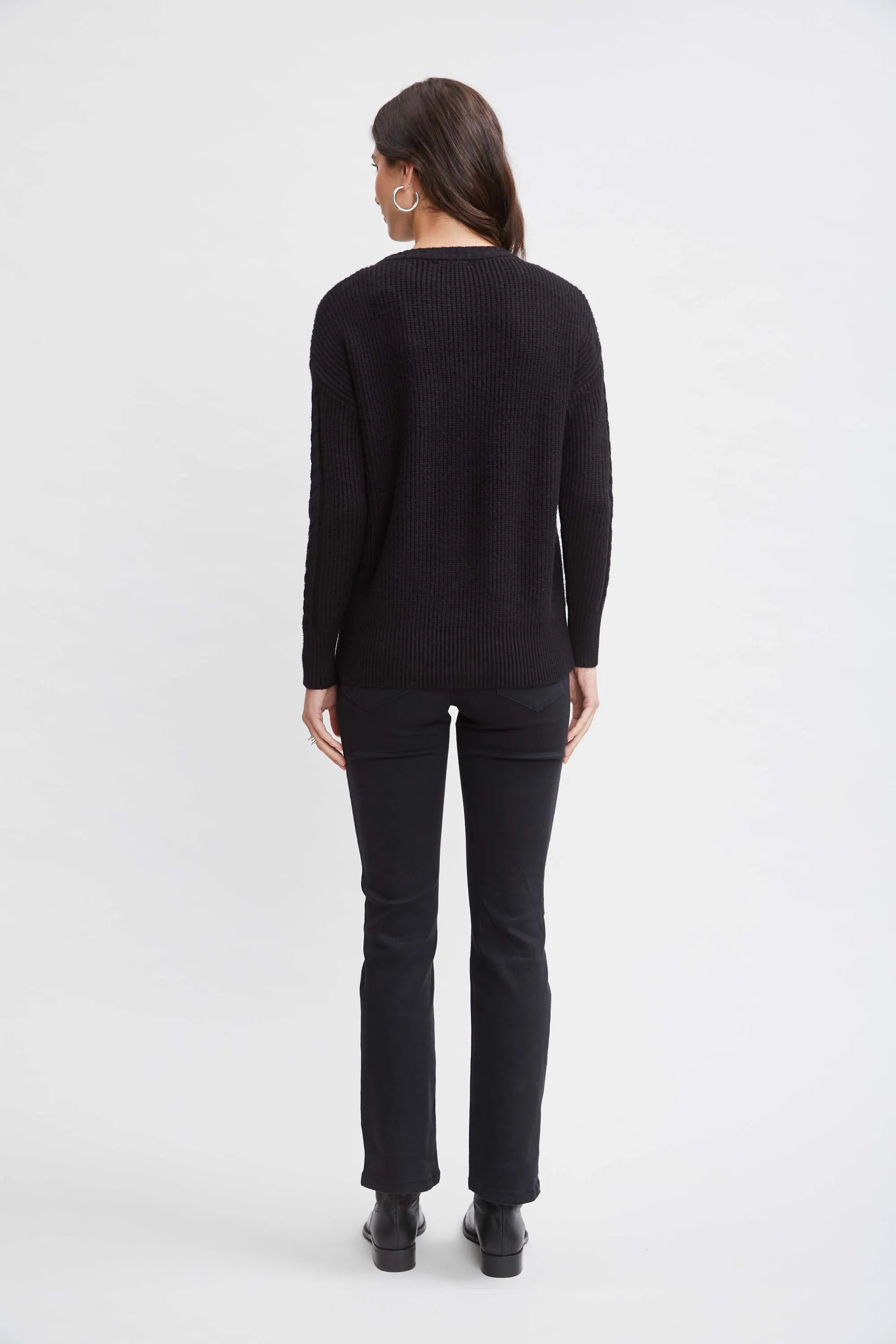 T-Tahari Cable Knit Sweater