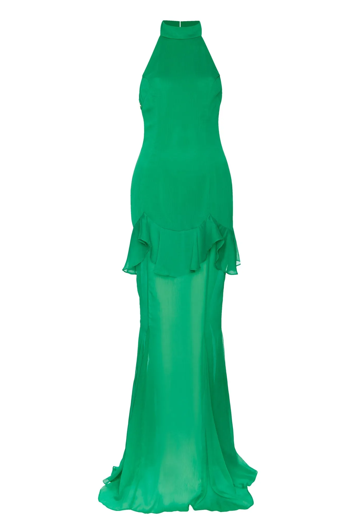 Tennessee Emerald Green Halter Dress