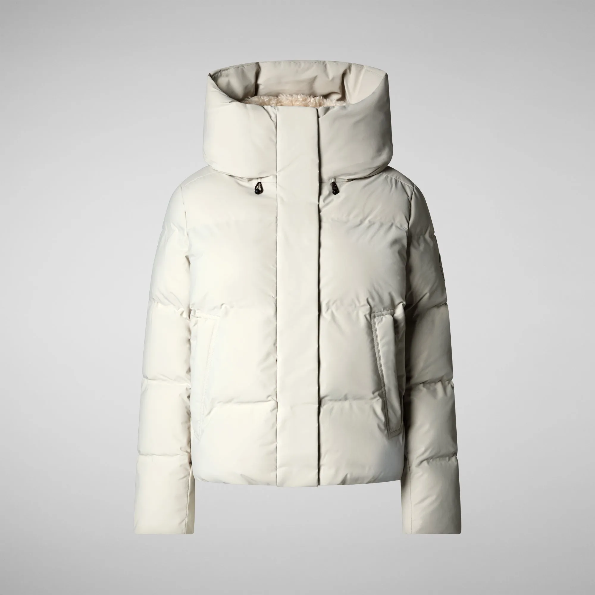 Women's parka Calliope in rainy beige