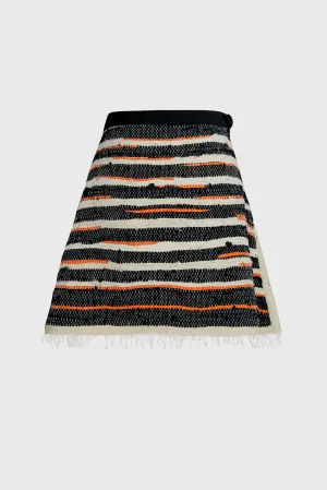 Woven Mini Skirt