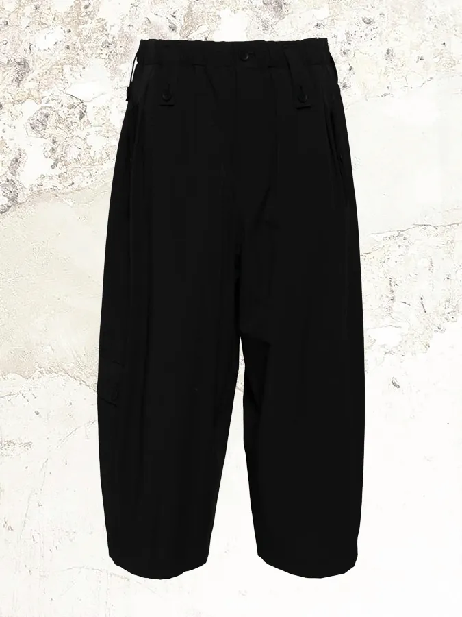 Yohji Yamamoto wide-leg cropped trousers