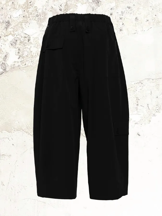 Yohji Yamamoto wide-leg cropped trousers